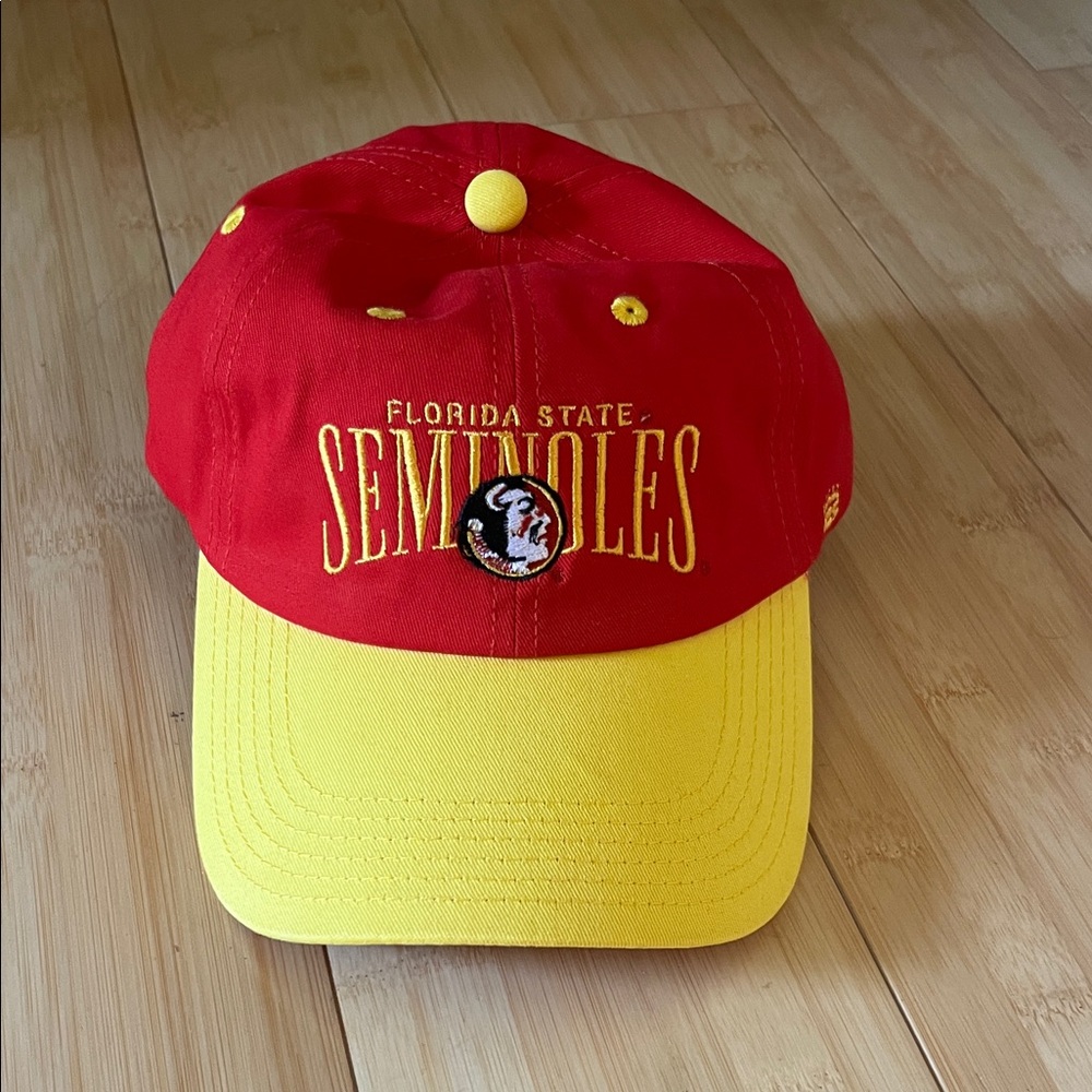 Florida State Seminoles Red and Yellow Cap